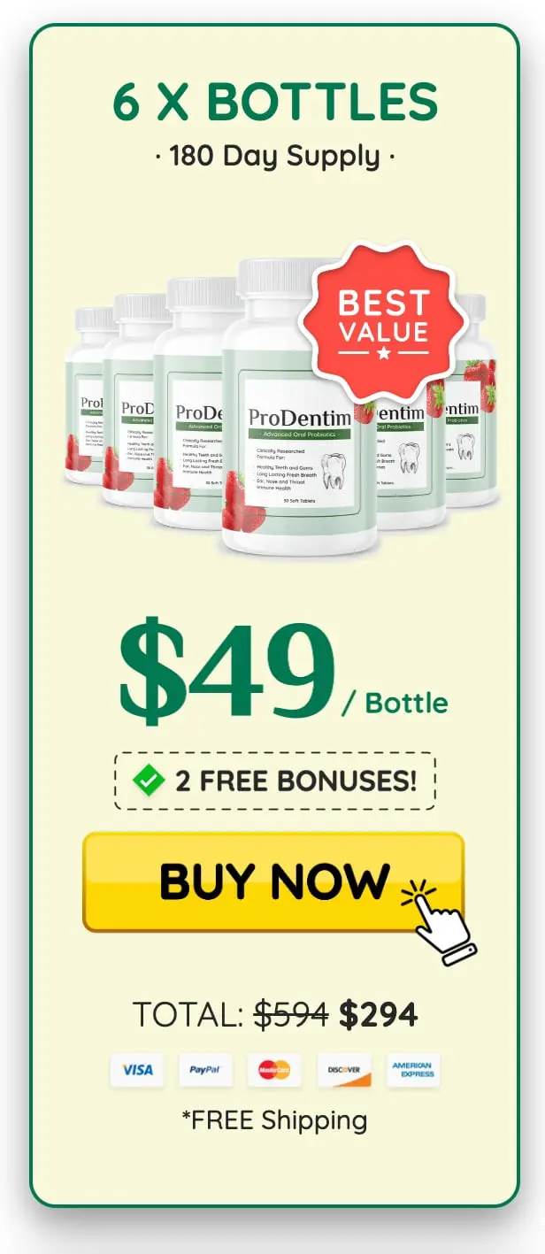 Prodentim - 3 bottle pack